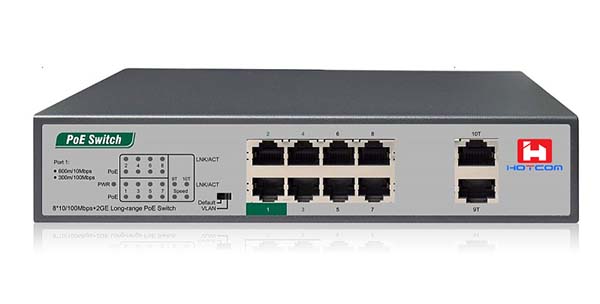 ultra long range poe switches